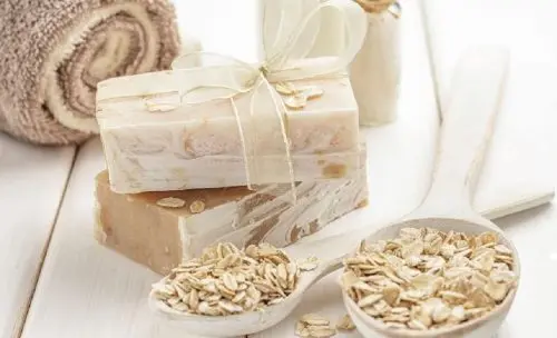 jabon artesanal de avena y miel