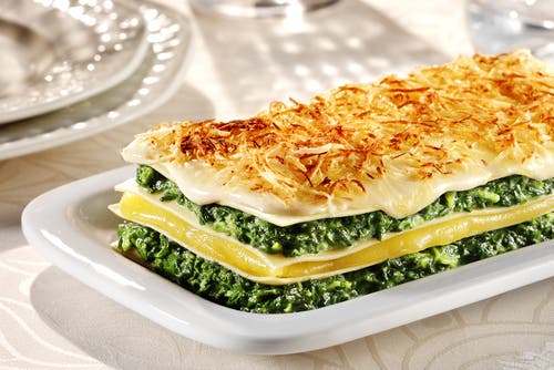 Lasaña vegetal