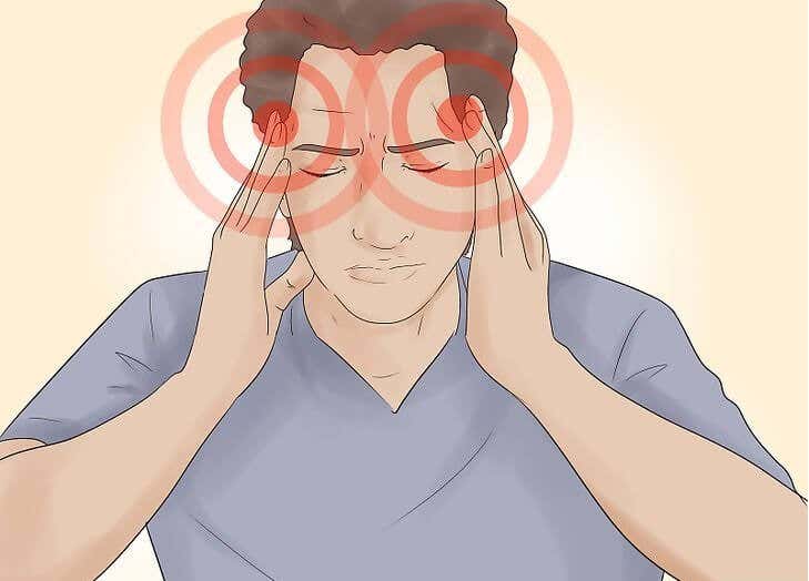 Los síntomas del dolor de cabeza por estrés