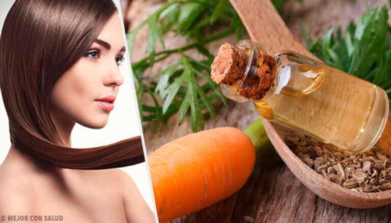 5 mascarillas con aceite de zanahoria para fomentar el crecimiento del cabello