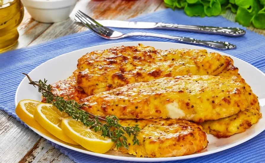 Poulet au miel et à la moutarde à l'ancienne