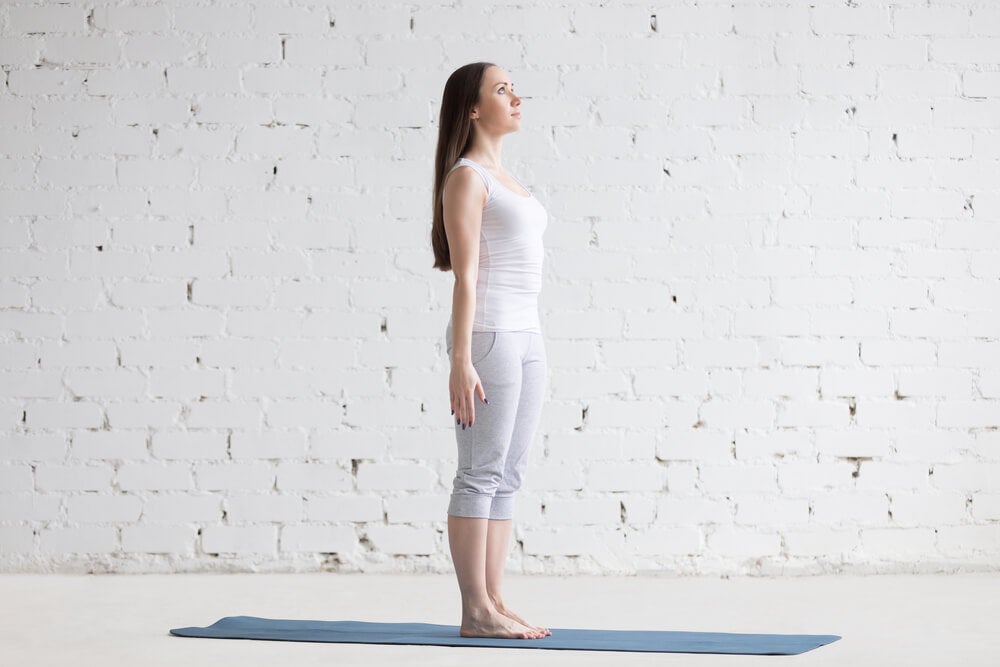 Yoga para principiantes: postura de la montaña