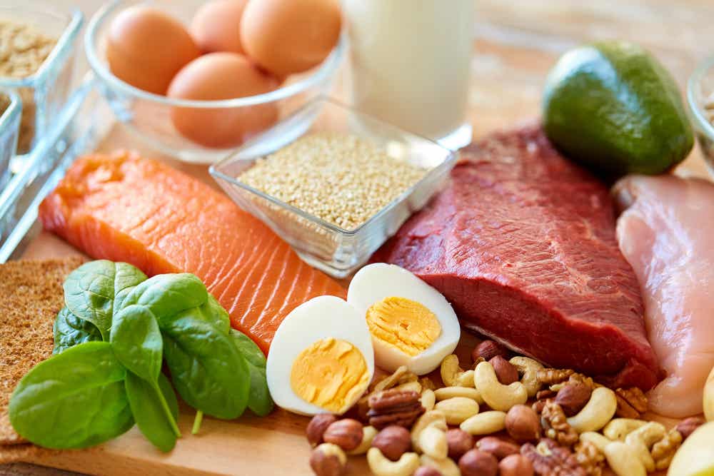 Alimentos con proteínas