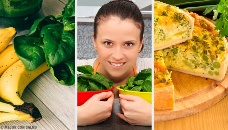 5 recetas con espinacas que debes incluir en tu dieta