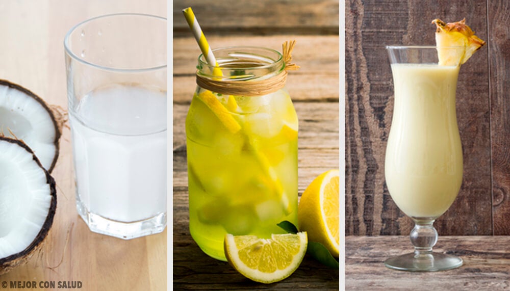 4 recetas muy interesantes de bebidas isotónicas caseras Mejor con Salud