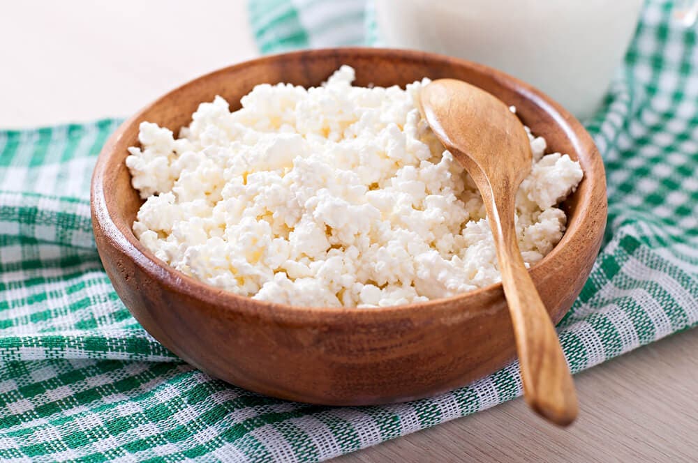 Requesón para la crema de champiñones