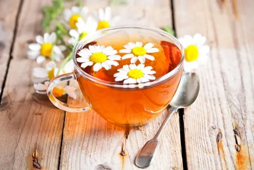 té de manzanilla