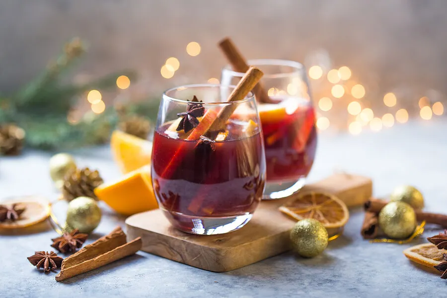 Cocteles de canela.