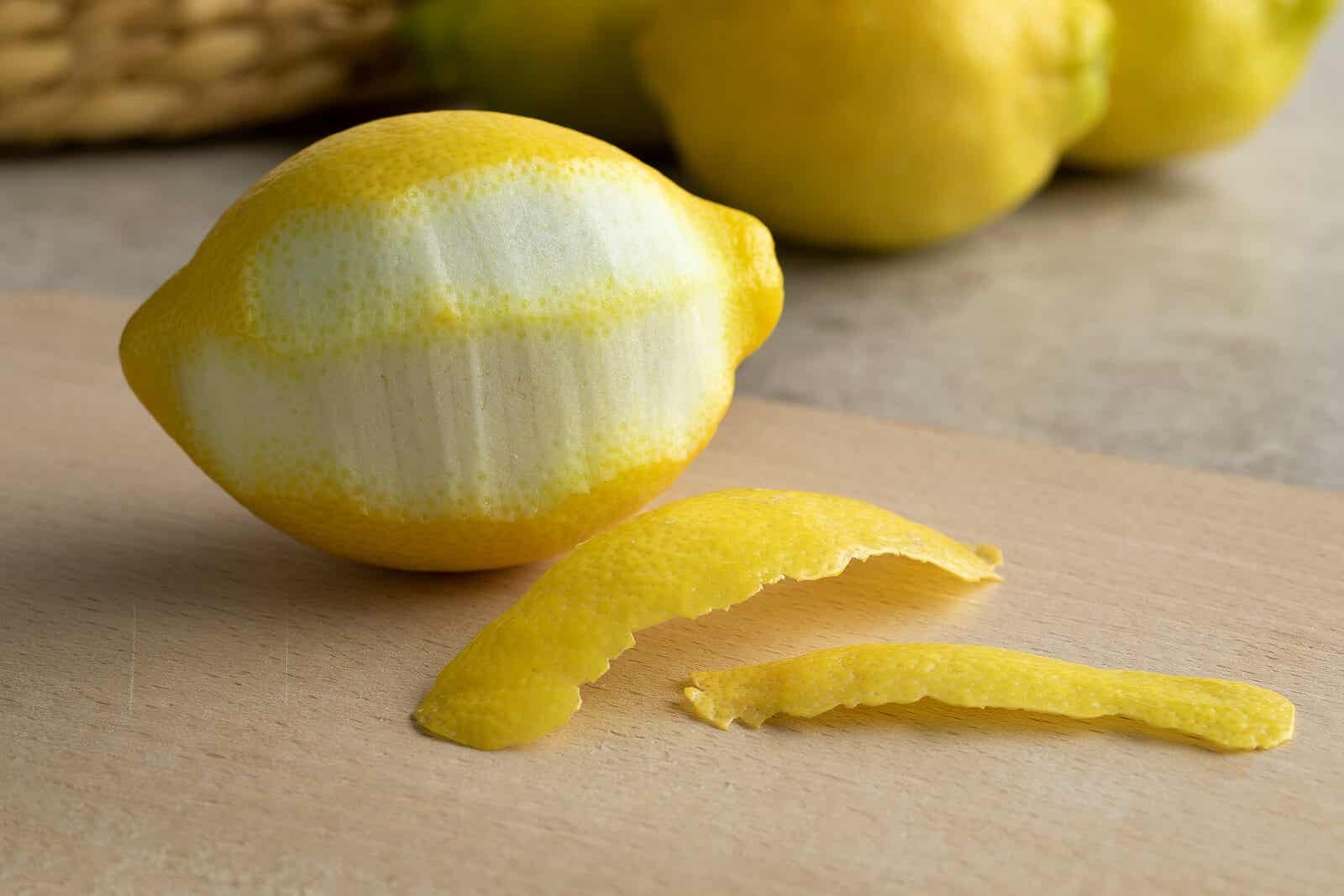 5 usos medicinales que le puedes dar a la corteza de limón