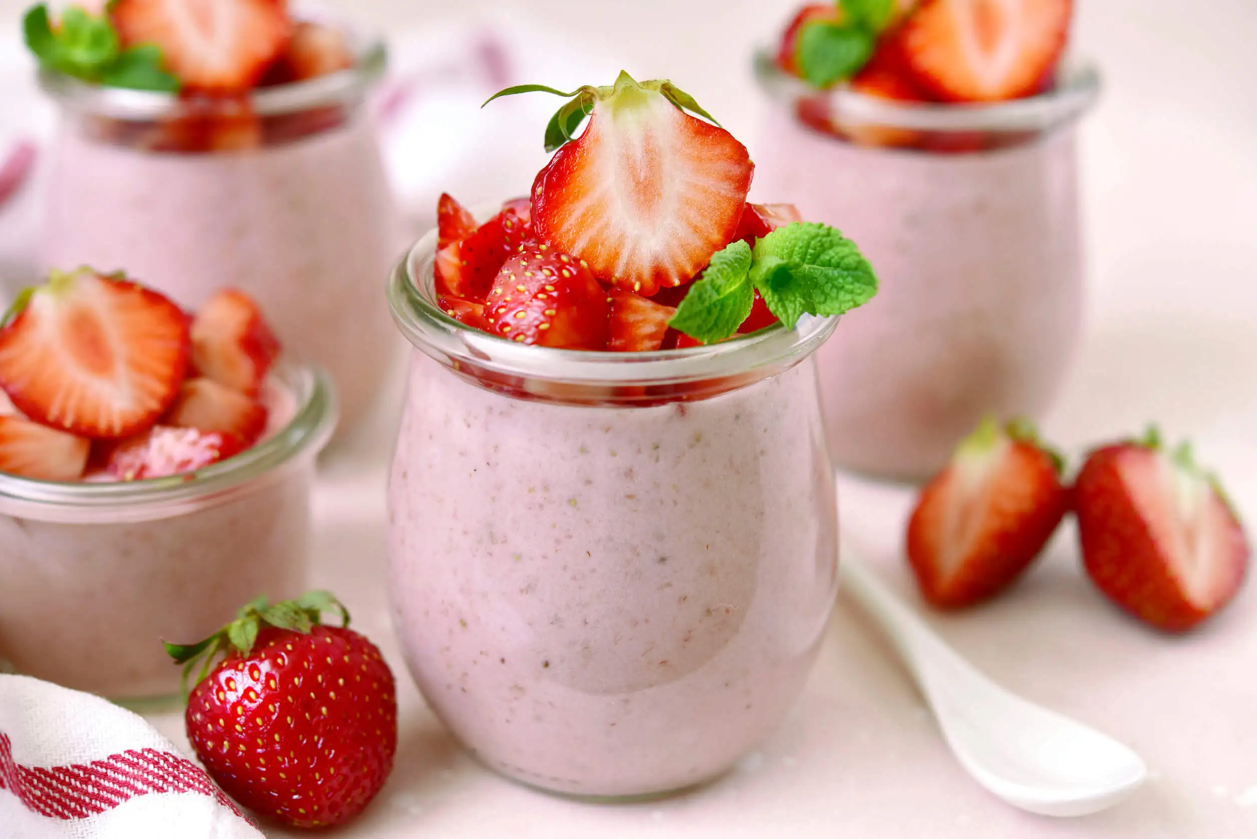 Las fresas son buenas para los riñones.