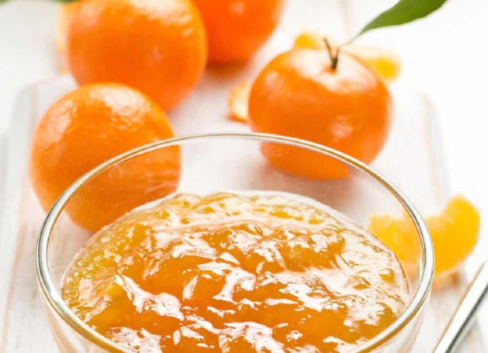 Golosinas de mandarina.