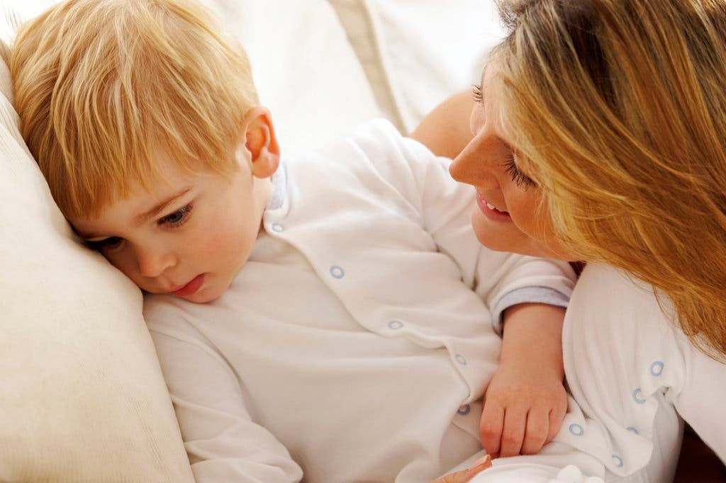 Niño con síndrome de alienación parental