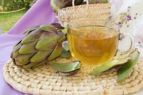 Té de alcachofa para la celulitis