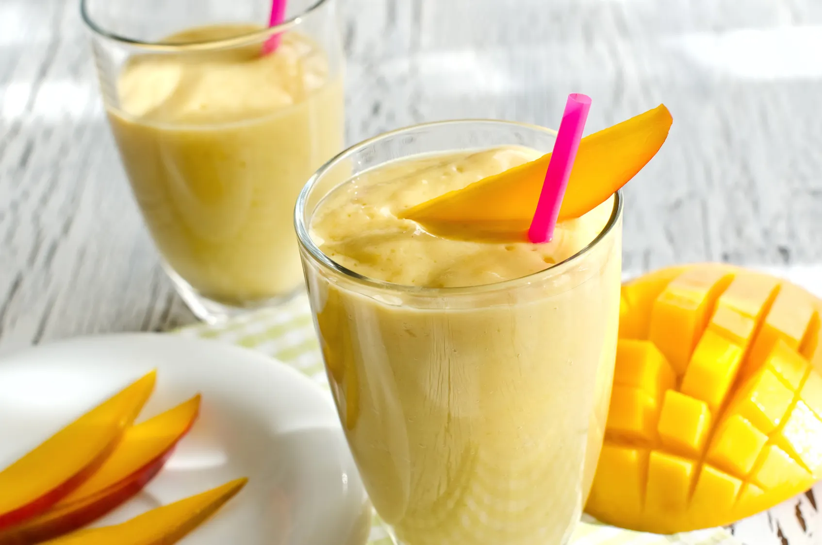batido con zanahoria y mango