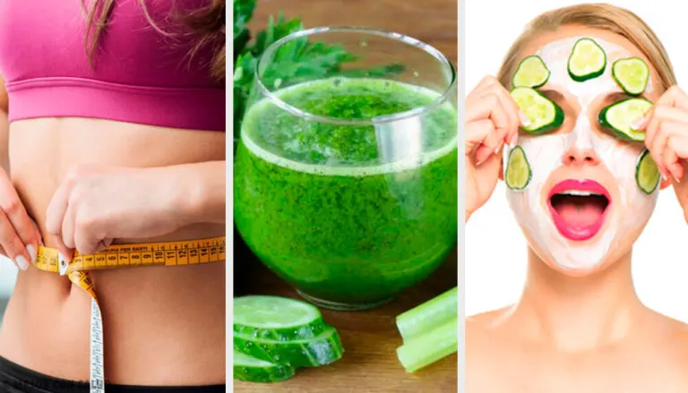 Razones y recetas para tomar jugo de pepino