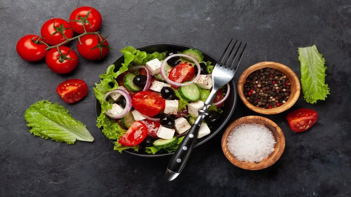 Ensalada griega.
