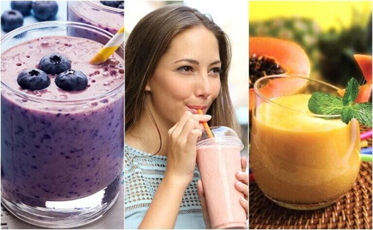 5 licuados saludables para tu desayuno diario
