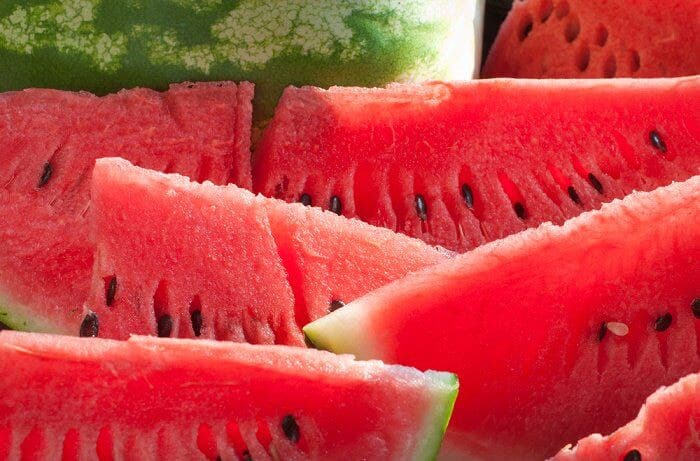 Frutas para combatir la retención de líquidos: sandía