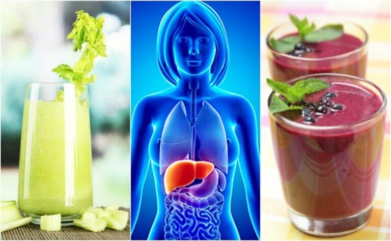Depura el hígado con 4 licuados de frutas y vegetales