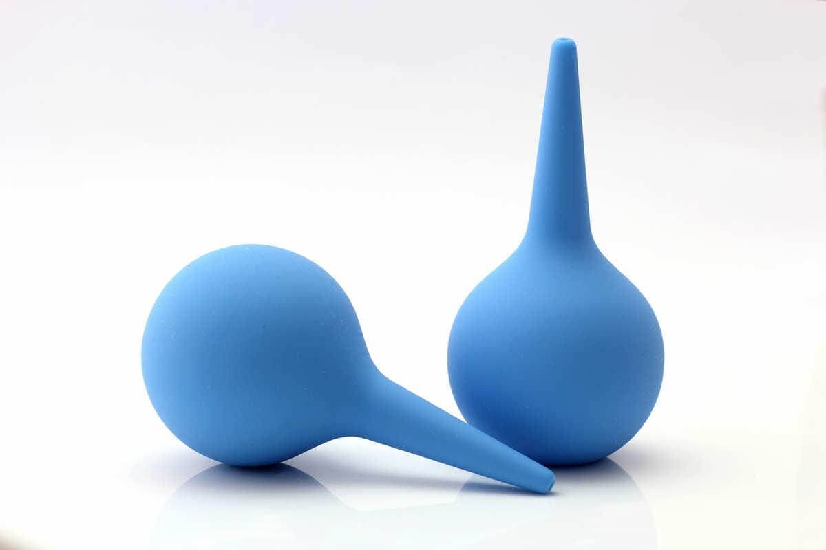 Pera para klyster en casa.