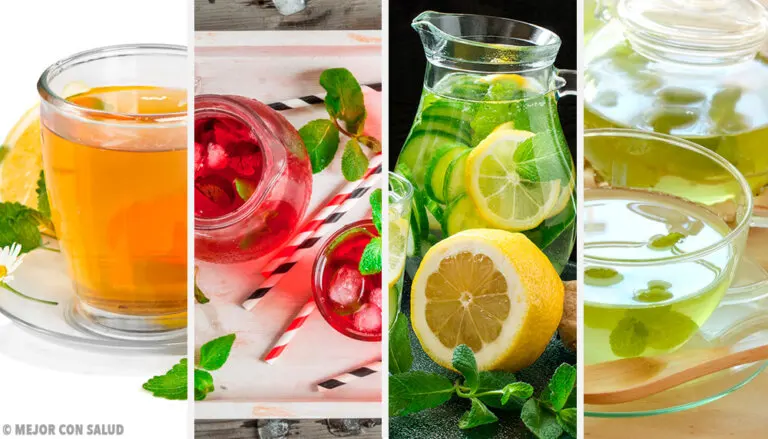 4 bebidas con menta para mantenerte hidratado