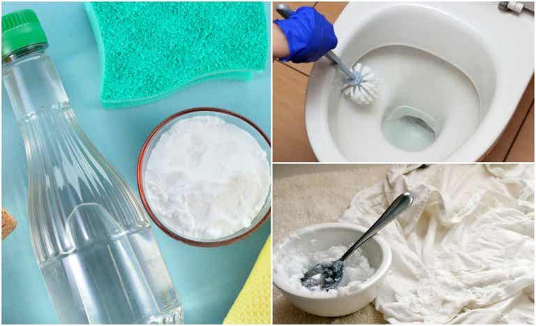 Las 5 mejores soluciones de limpieza con bicarbonato de sodio y vinagre
