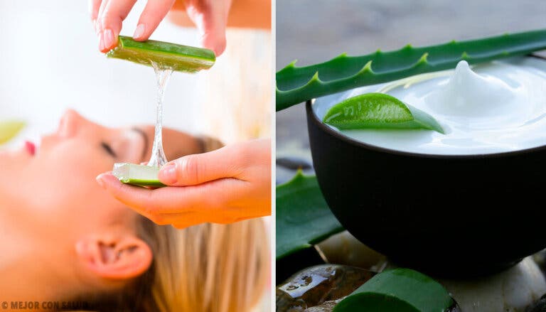 Removedores de maquillaje con sábila