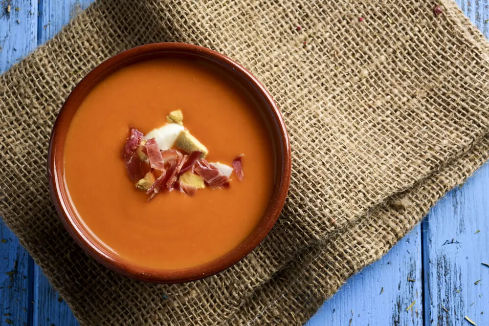 Salmorejo sin gluten