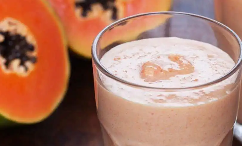 batido-papaya-leche-almendras