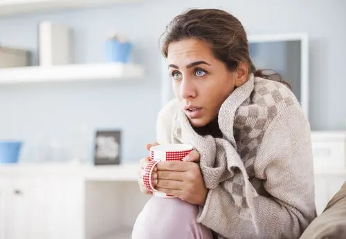 sensação de frio