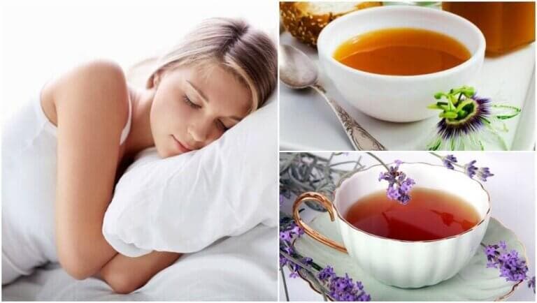 Cómo preparar 5 infusiones para dormir mejor por la noche