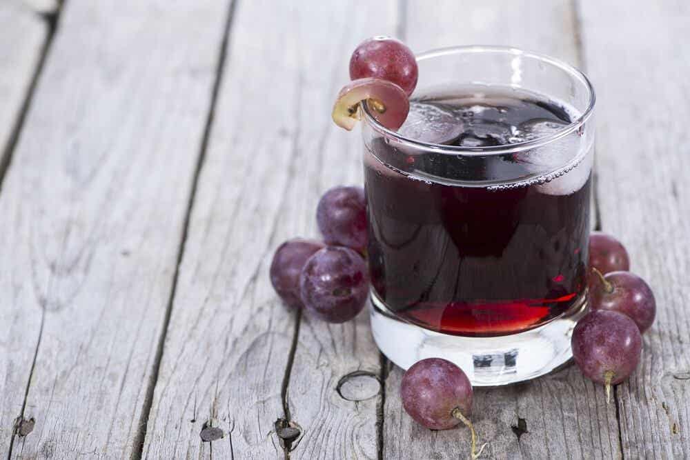 Uvas y beneficios del vino