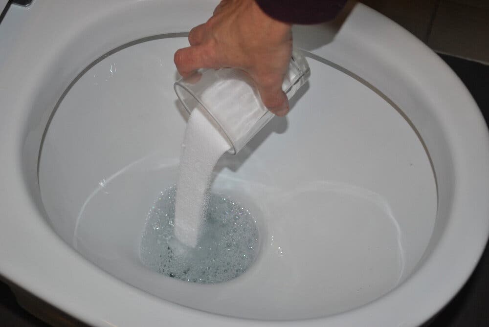 Limpieza ecológica del baño