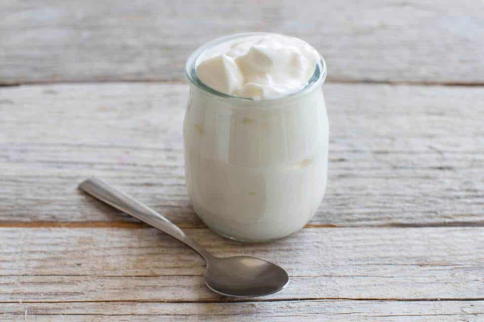 Alimentos para reducir el apetito: yogur griego