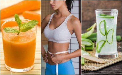 5 jugos que te ayudan a adelgazar el abdomen