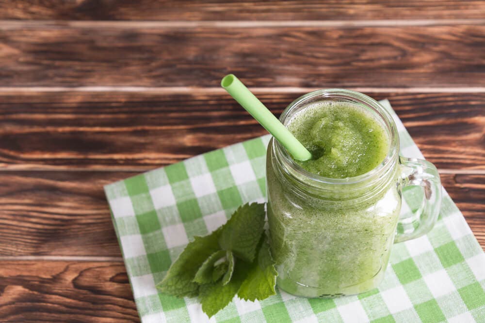 Batido de pepino y menta