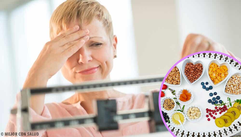Dieta ideal para adelgazar durante la menopausia