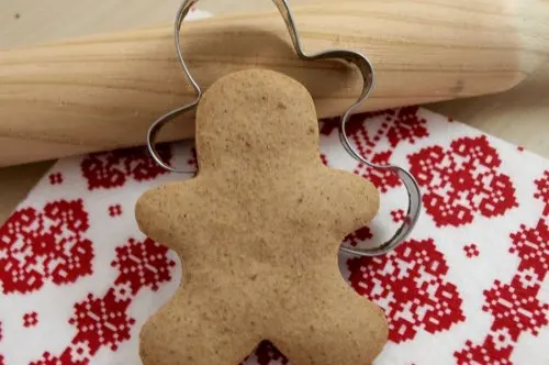 Galletas de jengibre con harina de arroz
