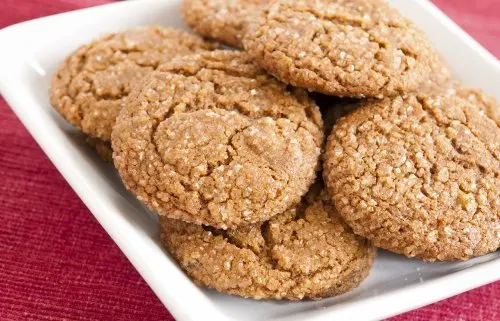 Galletas de jengibre y coco