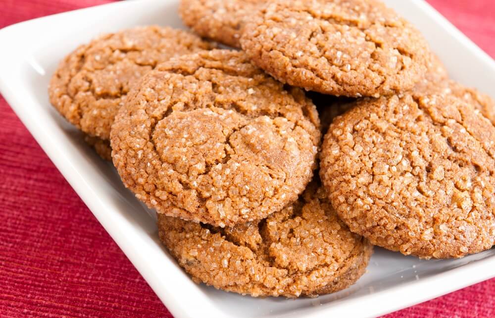Galletas de coco como otro de los postres para celíacos.