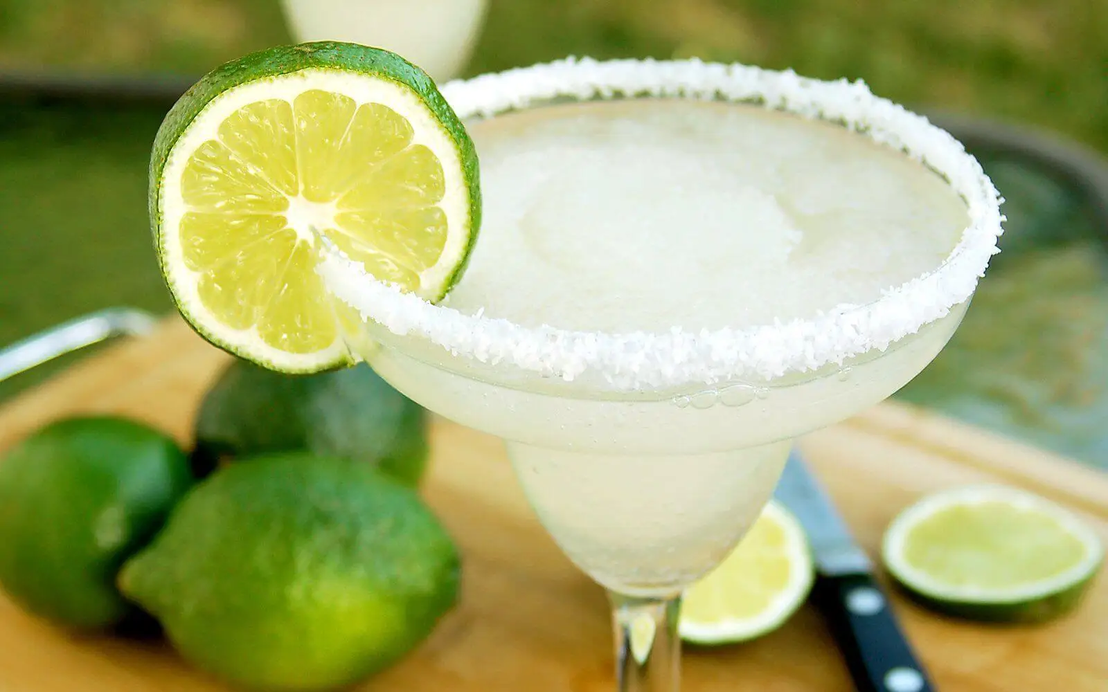 Cóctel sin alcohol margarita.