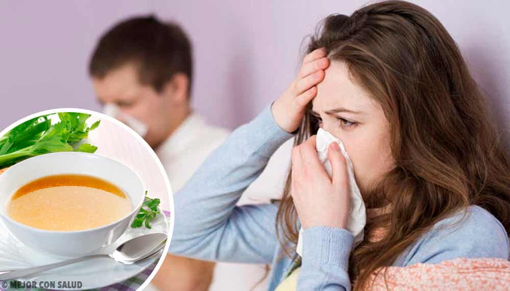 ¿Realmente funcionan las sopas para combatir la gripe?