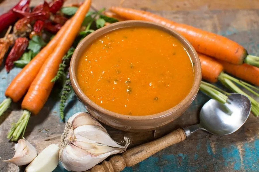 Sopa detox para balancear el potasio