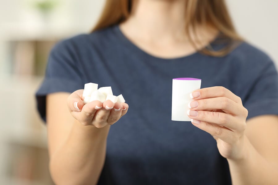 Edulcorantes artificiales, alimentos para evitar en la diarrea
