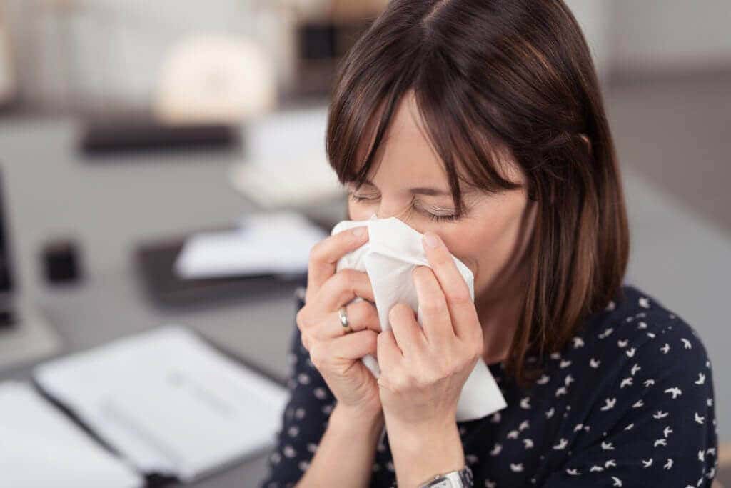 Primeros síntomas de gripe y resfriado