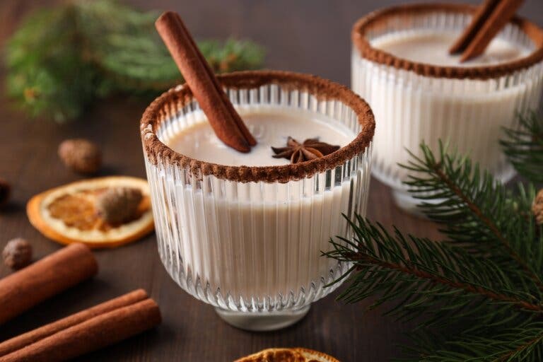 Ponche de huevo para navidad