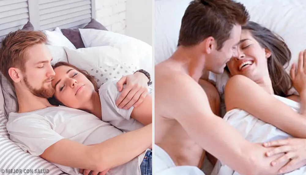 5 gestos que las parejas felices tienen antes de dormir.