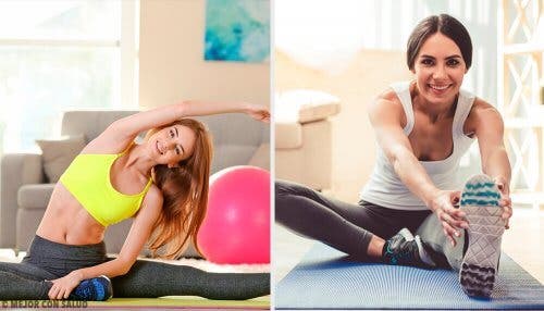 8 ejercicios fáciles para hacer en casa