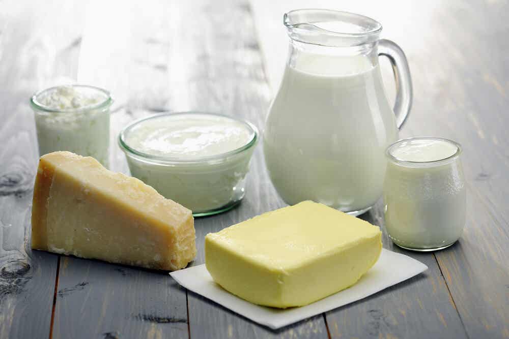 La leche y los derivados lácteos