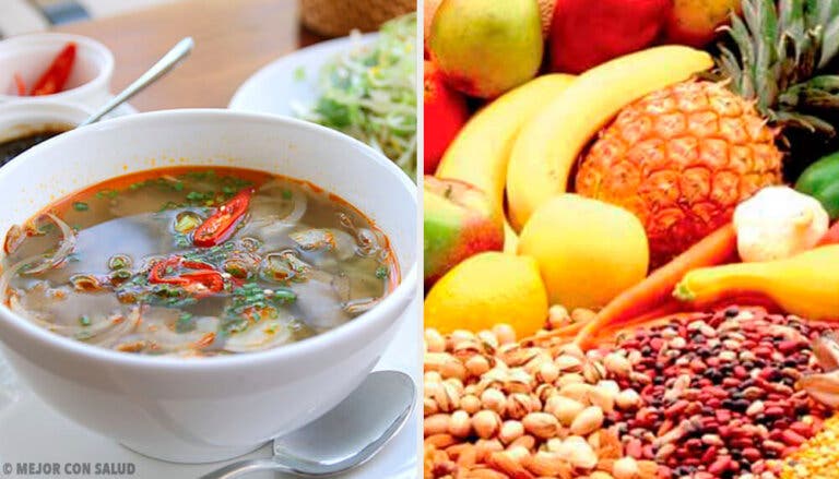 ¿Qué alimentos producen un efecto saciante?